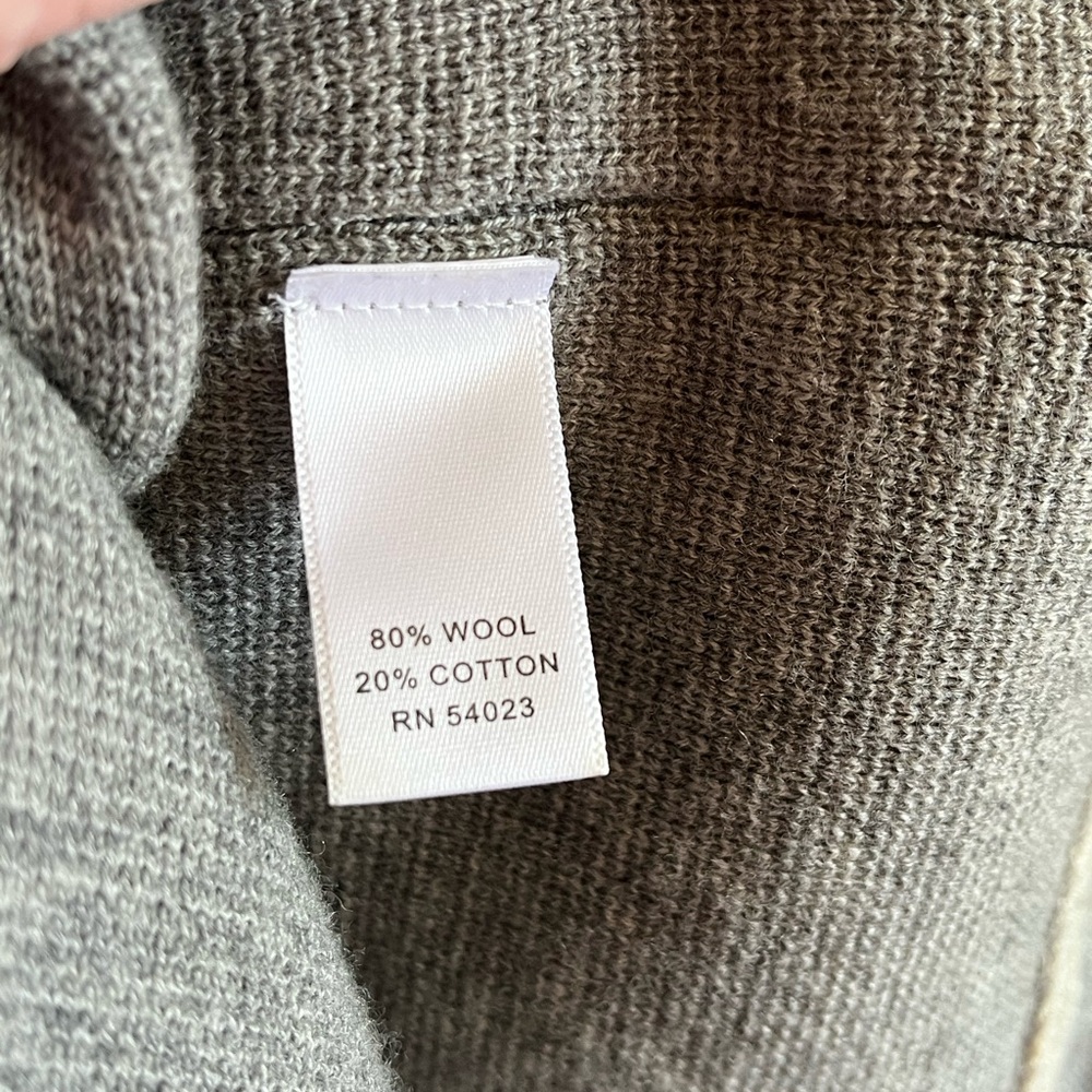 Banana Republic Women's Knit Wool Sweater Blazer, Button Pockets Small - Picture 10 of 12
